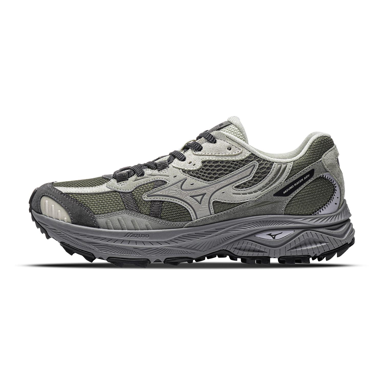 Mizuno Racer Adv Outdoor Trail Hiking Durable Non-Slip Comfortable Breathable Stable Support Low-Top Running Shoes Unisex sneaker D1GH241217 36