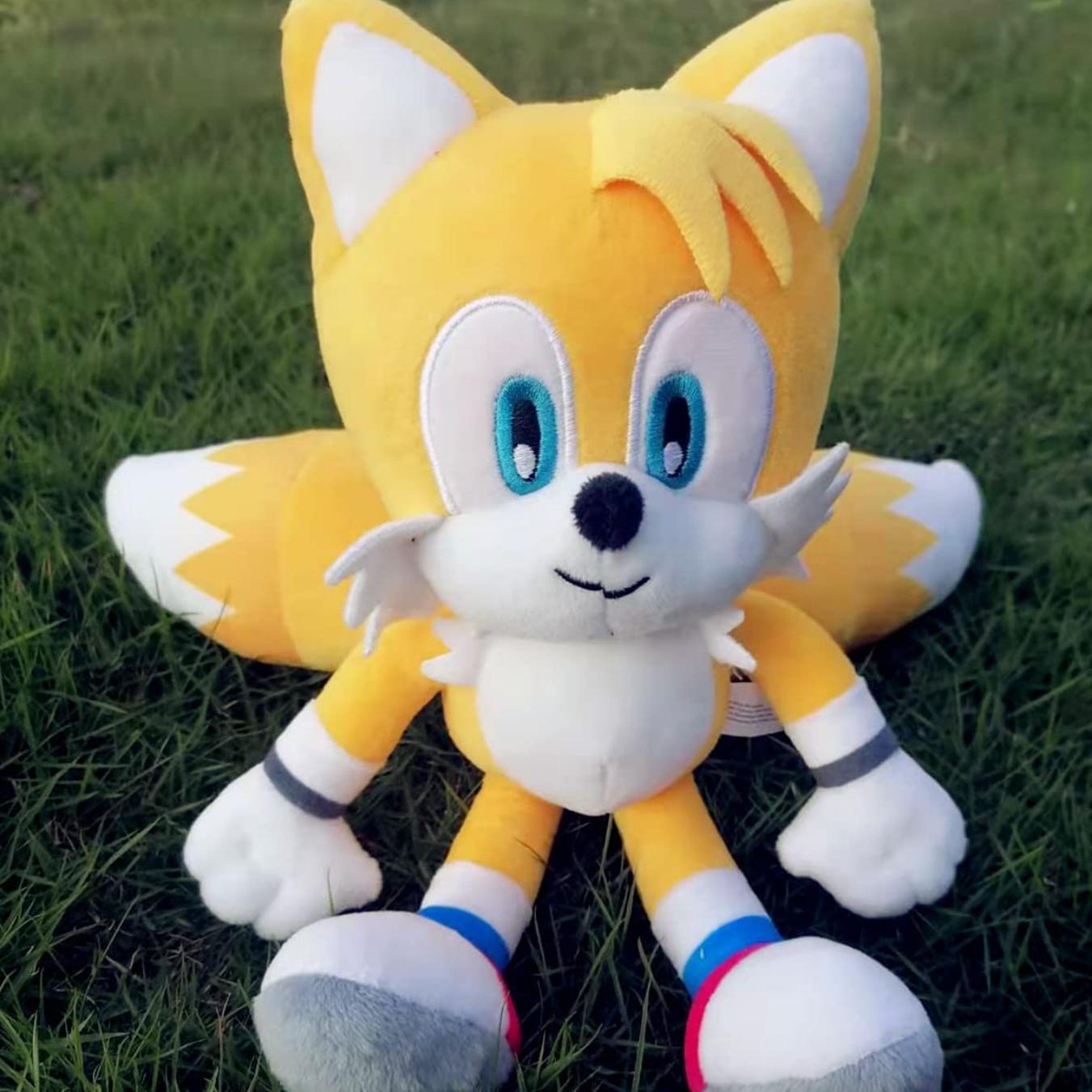 Peluche Tails de 12 pouces, Peluche Sonic, Oreiller en peluche