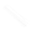 ABS Model Making Rods 50Pcs 05 08 1 15 2 25MM Solid Plastic Tubes Bars For Creative Craft Hobby Projects Assembly