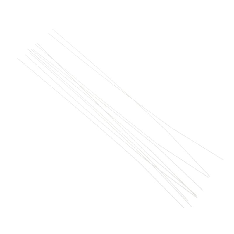 ABS Model Making Rods 50Pcs 05 08 1 15 2 25MM Solid Plastic Tubes Bars For Creative Craft Hobby Projects Assembly