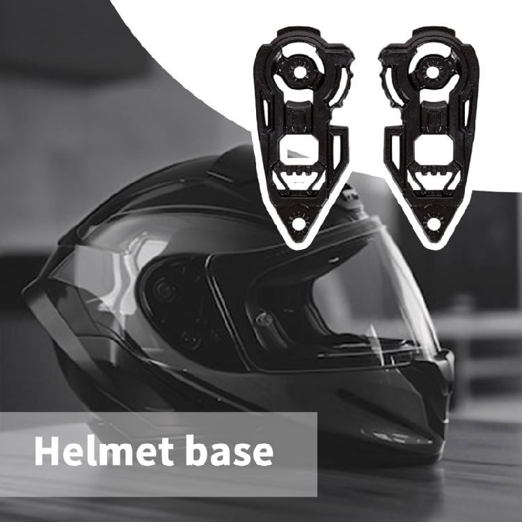 1 Pair Face Shield Windshield Visors Base Motorbike Helmets Accessory for JK 316 AIS 607 Helmets Visors Gear Base Plate