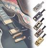 Stable Electric Guitar Bridge Roller Saddles Suitable for Tremolo Compatibility in Various Color Ensuring Easy Setup