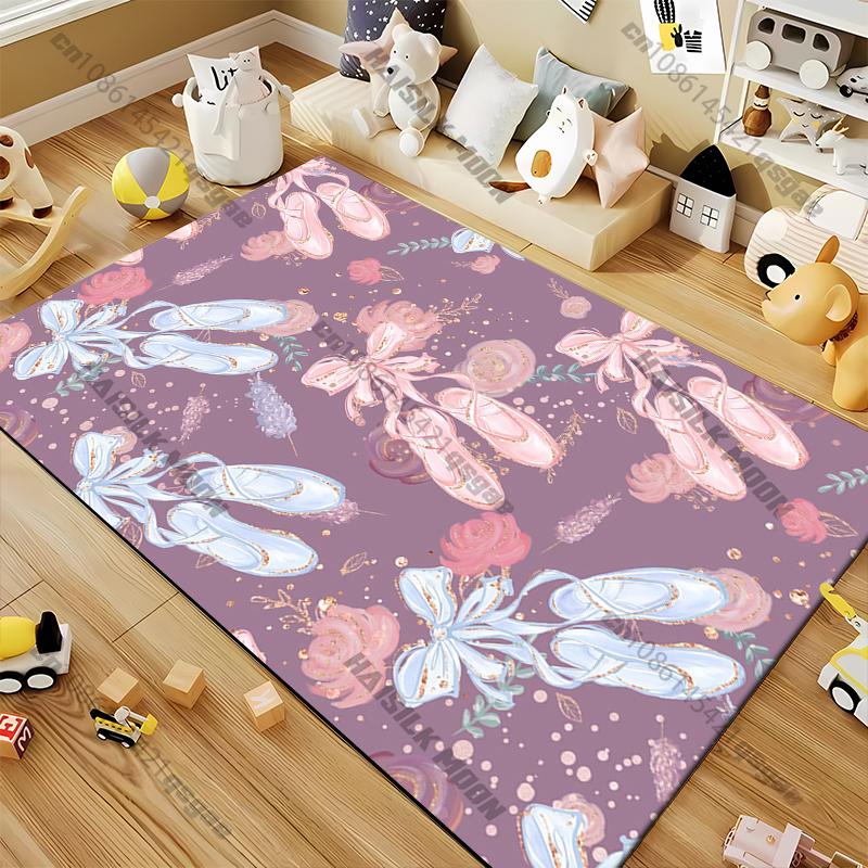 Dance Shoes Area Rug,superhero Carpet for Home Living Room Bedroom Sofa Doormat Kitchen Decor,Non-slip Floor Mat
