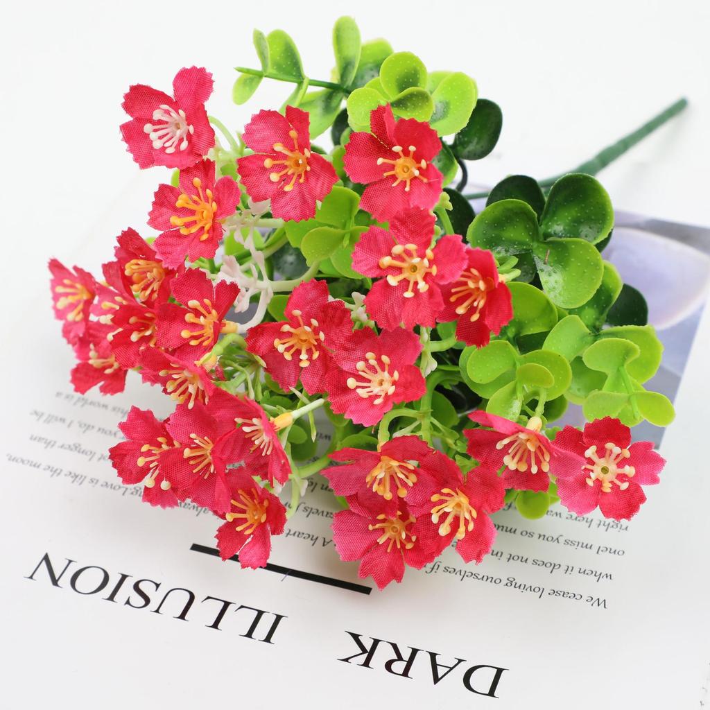 Artificial Greenery Bouquets for Home, Hotel, Wedding, and Decoration