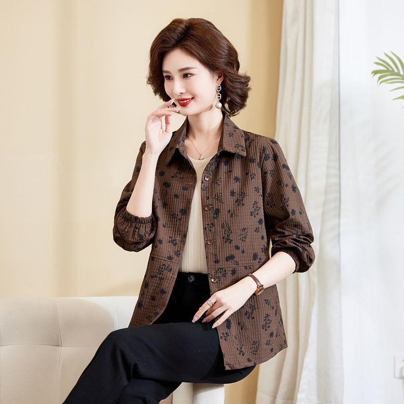 WTEMPO Autumn Vintage Corduroy Shirt Women Loose All Match Jackets Harajuku Single Breasted Double Pocket Casual Coats
