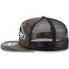 New Era 9Fifty Mesh Snapback Cap Baltimore Ravens wood camo