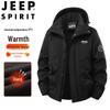 JEEP SPIRIT Men's Hooded Winter Puffer Jacket