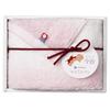 Nishikawa Imabari Towel Gift Face Towel Made In Gift Box Pink TT88100030P Set (1 Piece), Watairo, 100% Cotton, Fluffy, Japan, Included,