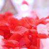 100pcs Reusable Artificial Rose Petals Decoration for Elegant Wedding Arrangement and Romantical Evening Party Setups