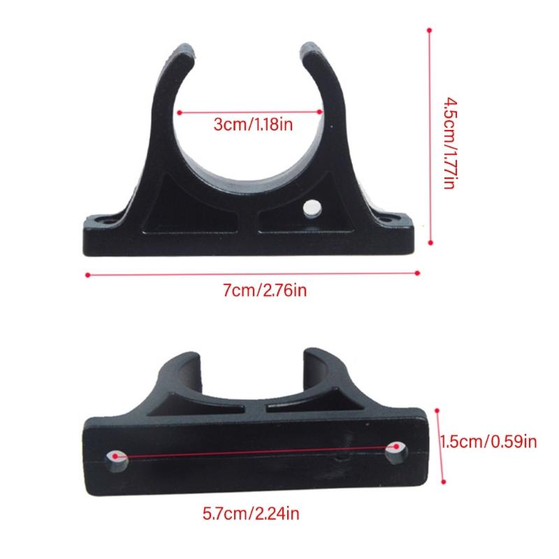 4 Stück Paddelhalter Clip Halter Kajaks Paddelteil Ersatz für Boote