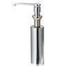 Stainless Steel Soap Dispenser Built In Kitchen Sink Soap Dispenser All Metal Soap Dispenser for Kitchen Sink