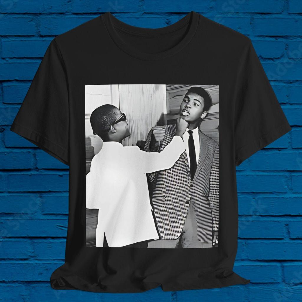 Selten, Ali Vs. Stevie Wonder! Schwarze Geschichte, martin luther, rosa parks, malcolm, angela davis, tuskegee, stevie wonder shirt, blm