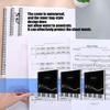 Fashion Plastic Sheet Music Organizer Office Document Holder Certificate Organizer Perfect for Rehearsals Performances