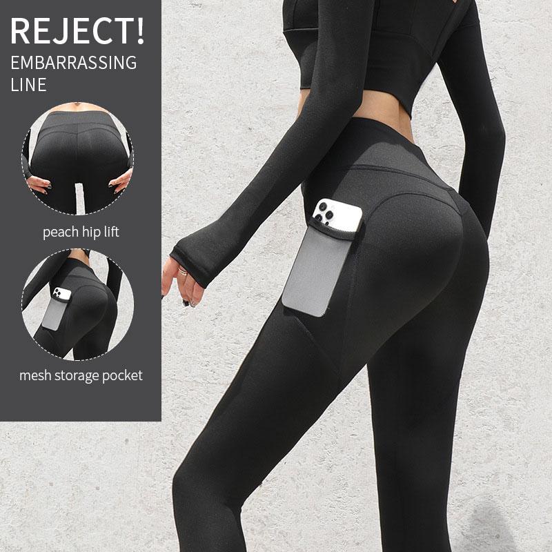 Seamless Yoga Pants High Waist Nude Leggings Push Up High Waist Sports Pants Ladies Fitness Running Leggings