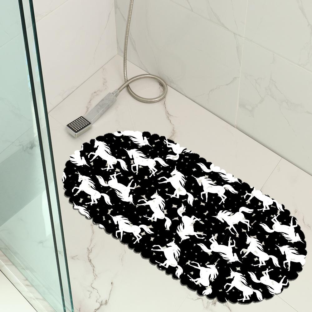 Animal Pattern Bathroom Mat Shower Non-Slip Mat Bathroom Floor Mat Waterproof Door Mat Size