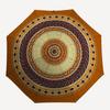 1pc Mandala Pattern Automatic Opening/Closing Folding Umbrella with 8 Ribs,Portable Sunshade Umbrella Birthday and Holiday Gifts Yy251231087