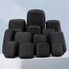 New Hard Shell EVA Storage Box Black Portable Zipper Earphone Case Mini Small Bag Charging Cable