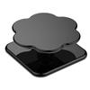 New Foldable Phone Holder Car Interior Strong Magnetic Adsorption Dashboard Fixed Mount Stand Navigation Bracket Auto Supplies