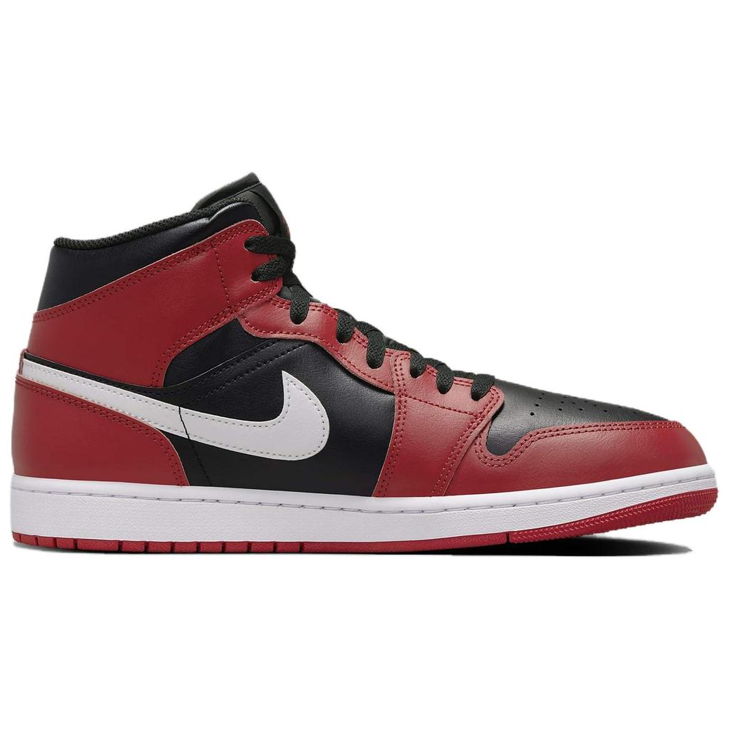 New JORDAN 1 Mid Gym Red Black White 2024 DQ8426-061