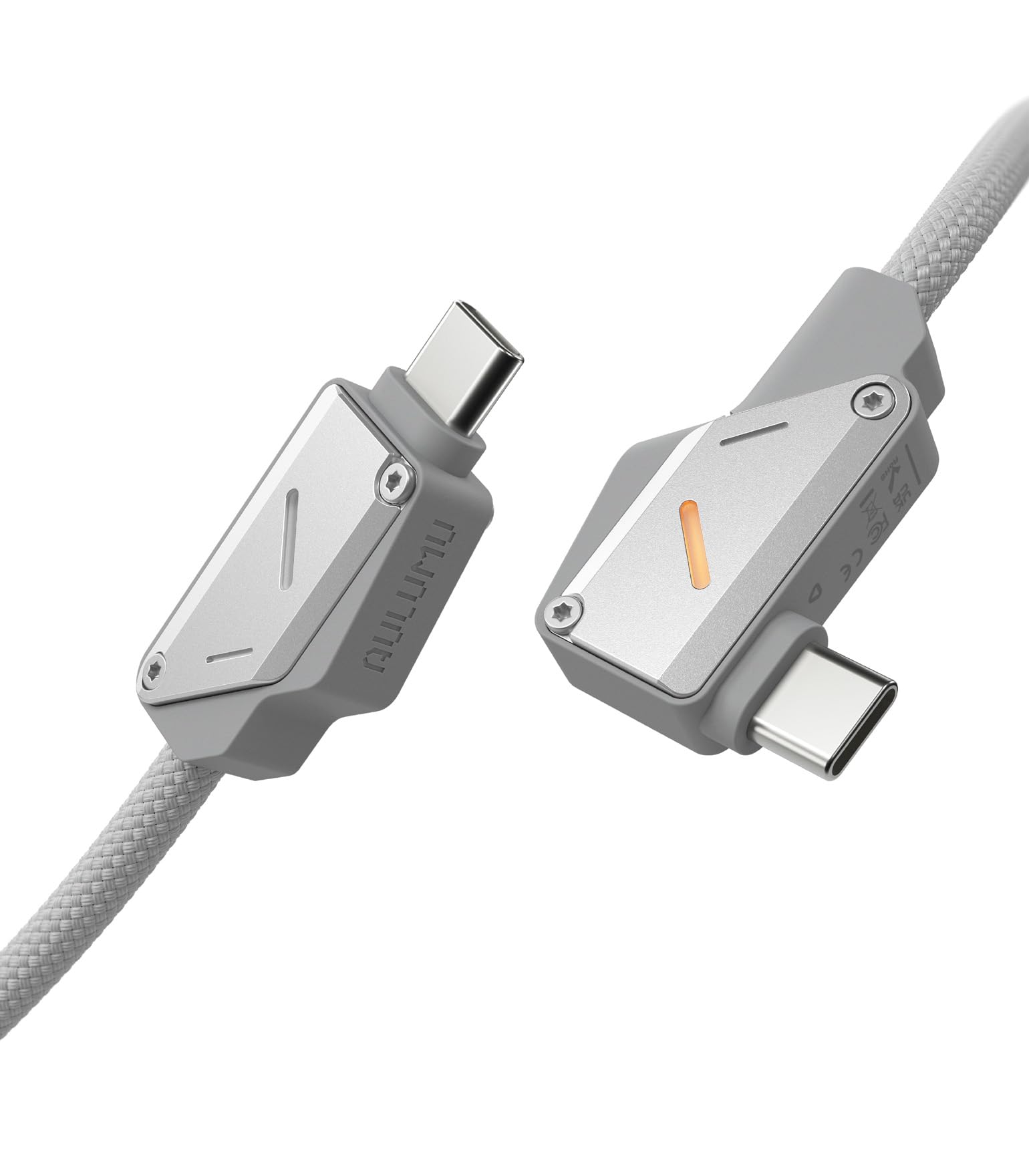

Aulumu M07 240 В Алюминиевый сплав Кабель USB Gen2 10 Гбит/с Видеовыход Быстрая зарядка Совместим с iPhone Pro NVMe Galaxy и MacBook Pro FT USB-C