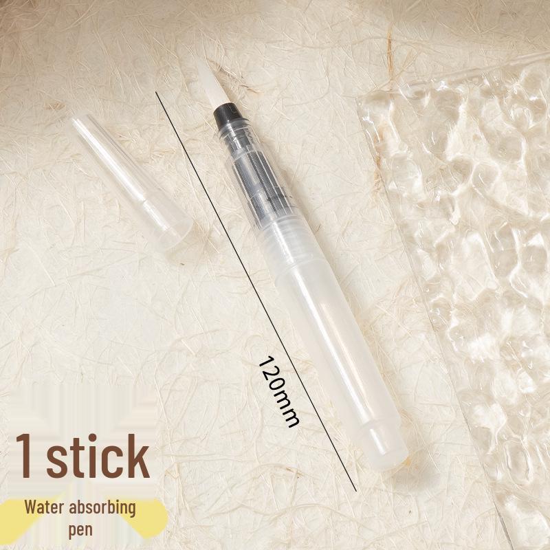 Mini Watercolor Walnut Box: Portable Travel Sketchbook & Palette