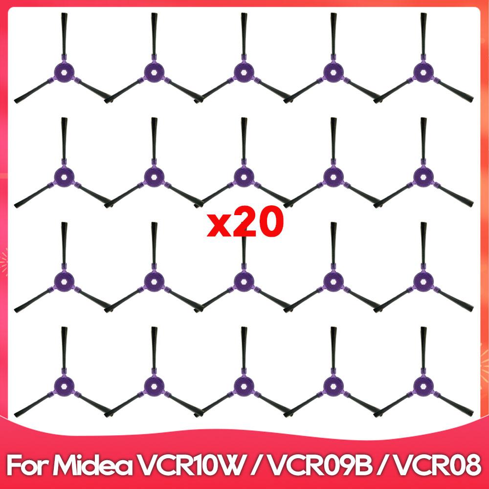 Compatible For Midea VCR10W / VCR09B / VCR08 Side Brush Hepa Filter Mop Cloths Rag Robot Vacuum Cleaner Accessory Spare Part