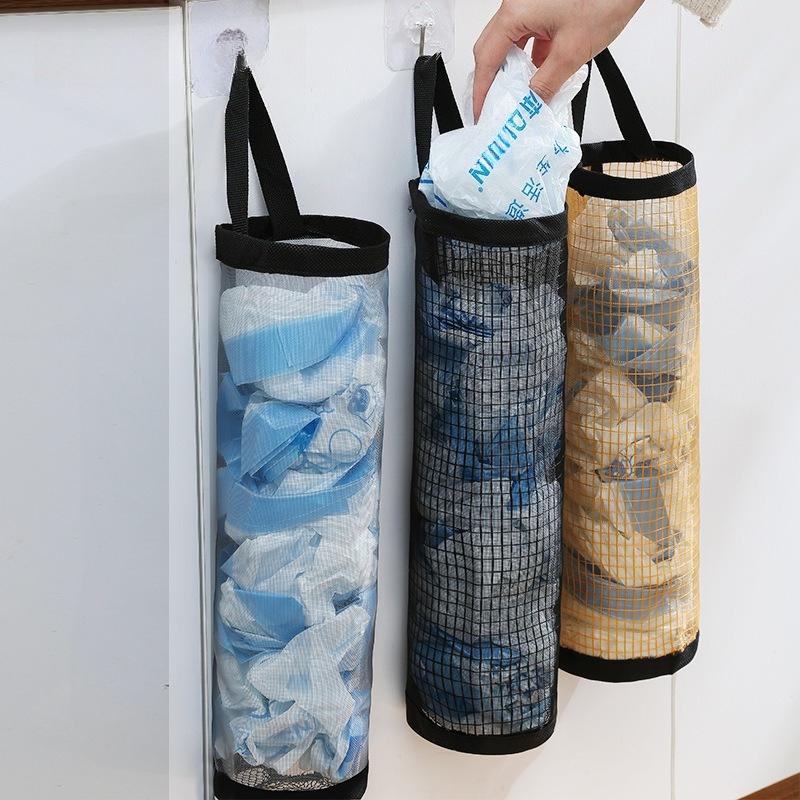 Müllsack-Aufbewahrung, Küchen-Müll-Organizer, Plastiktütenhalter, Organisation der hängenden Müllsammlungs-Aufbewahrungstasche