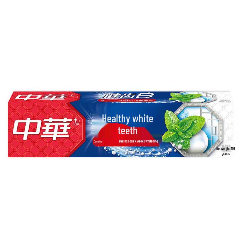 Zhonghua Healthy White Toothpaste with Baking Soda & Mint