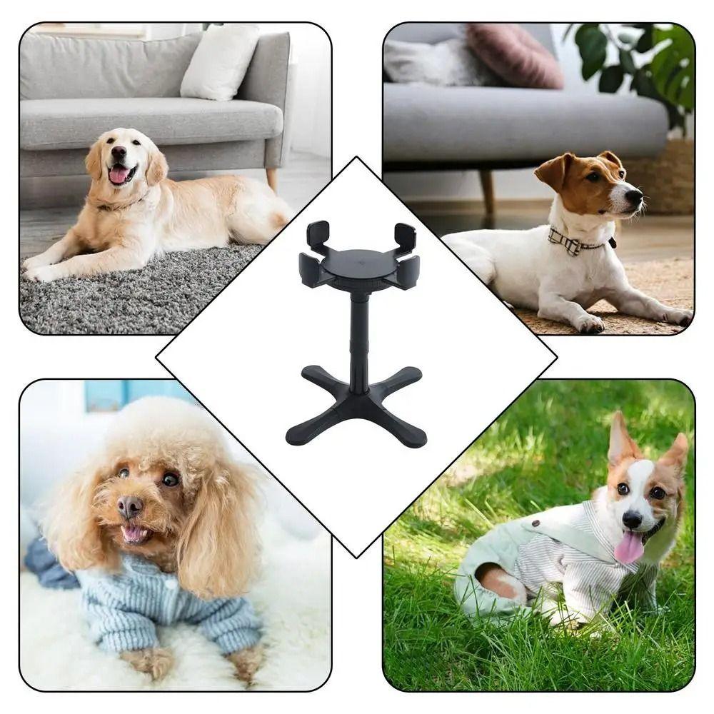 Removable Dog Food Bowl Stand Adjustable Height Angle Pet Bowl Lifting Rack  Pet