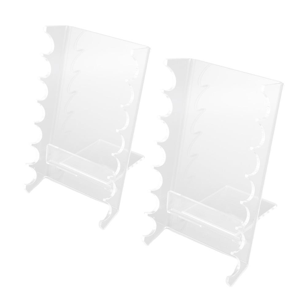 Acrylic Pen Organizer Multi-hole Storage Stand Multifunctional Makeup Brush Holder  Art Storage