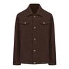 Men's Wool Coat: Single-Breasted Solid Color Autumn/Winter Fashionable Jacket