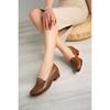 Women's Genuine Leather Low-Heeled Casual Comfort Shoes
