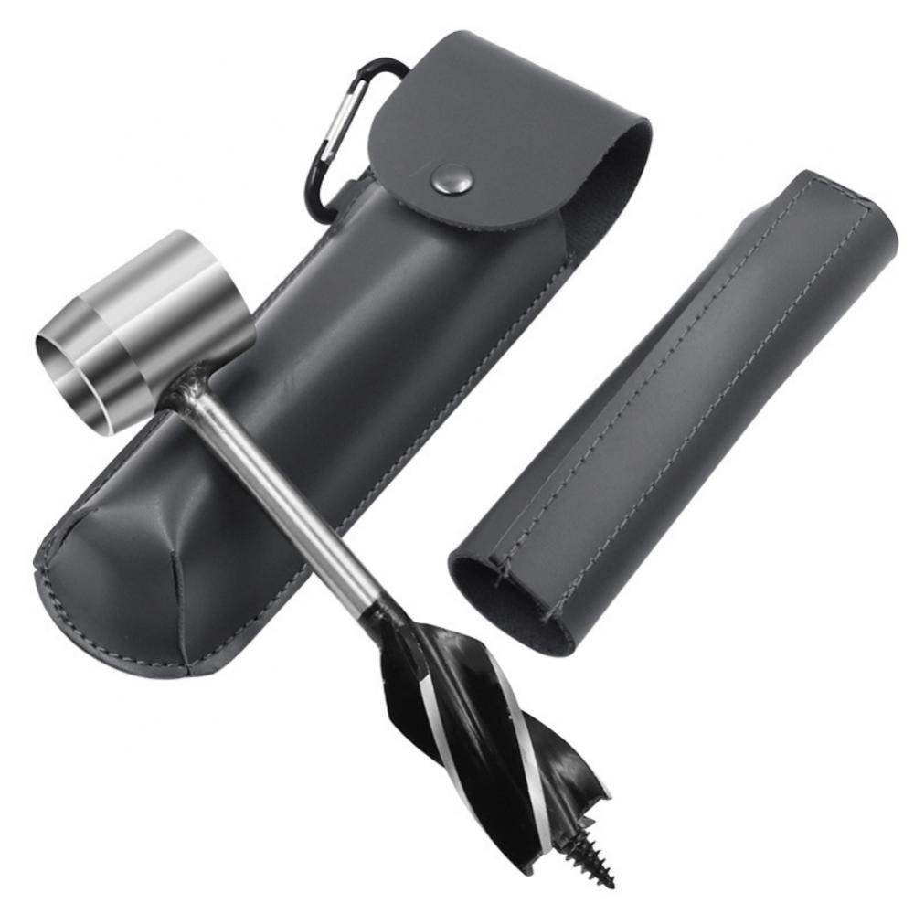 Schlangenbohrer Outdoor Survival Punch Tool Camping Bushcraft Manueller Lochmacher Schraubenschlüssel Holzbohrkern Holzbearbeitung