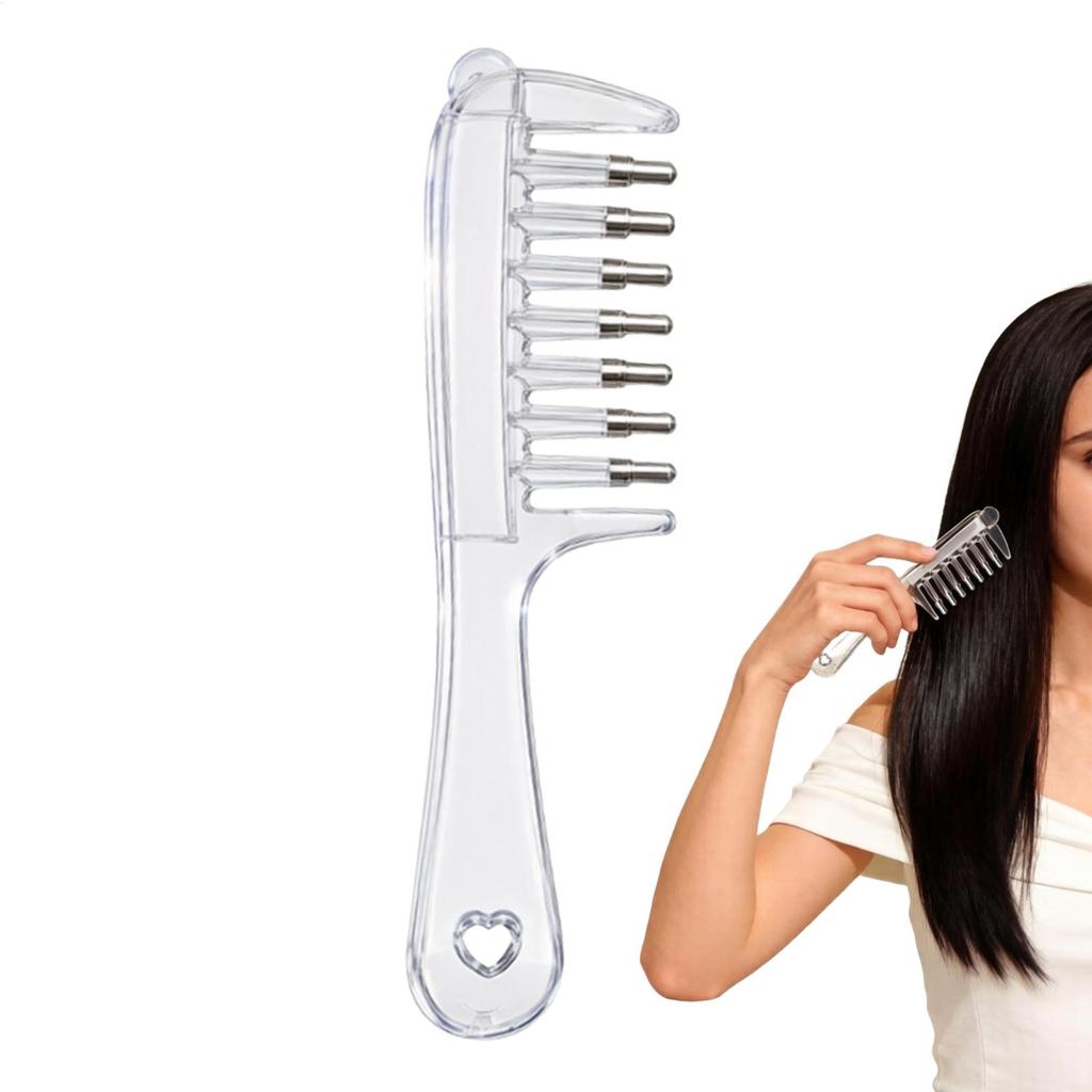 Scalp Oil Applicator Liquid Guide Comb Mini Portable Head Applicator Hair Care Comb Anti-Static Scalp Nourish Hair Comb