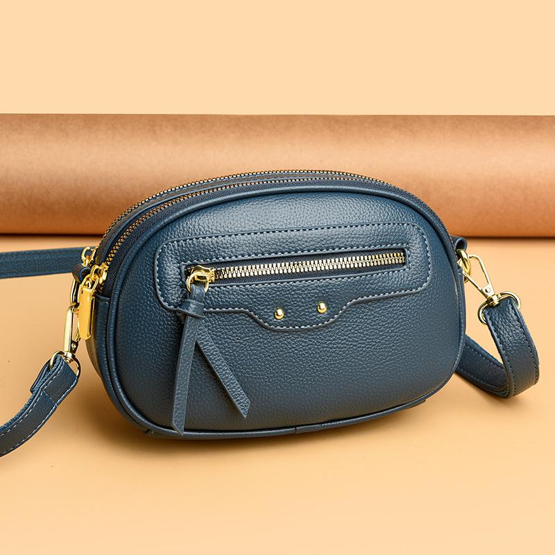 High-end Ladies' Bag, Casual Middle-aged Mom's Bag, Fashionable and Simple Single-shoulder Bag, Crossbody Bag