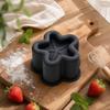 Flower Shaped Single Cavity Silicone Mold for Mousse Cake Baking Candle Plaster Resin Mold Flexible Non Stick French Style