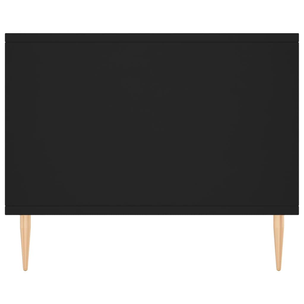 Coffee Table, Black, 90x50x40 Cm, Wood-based Material