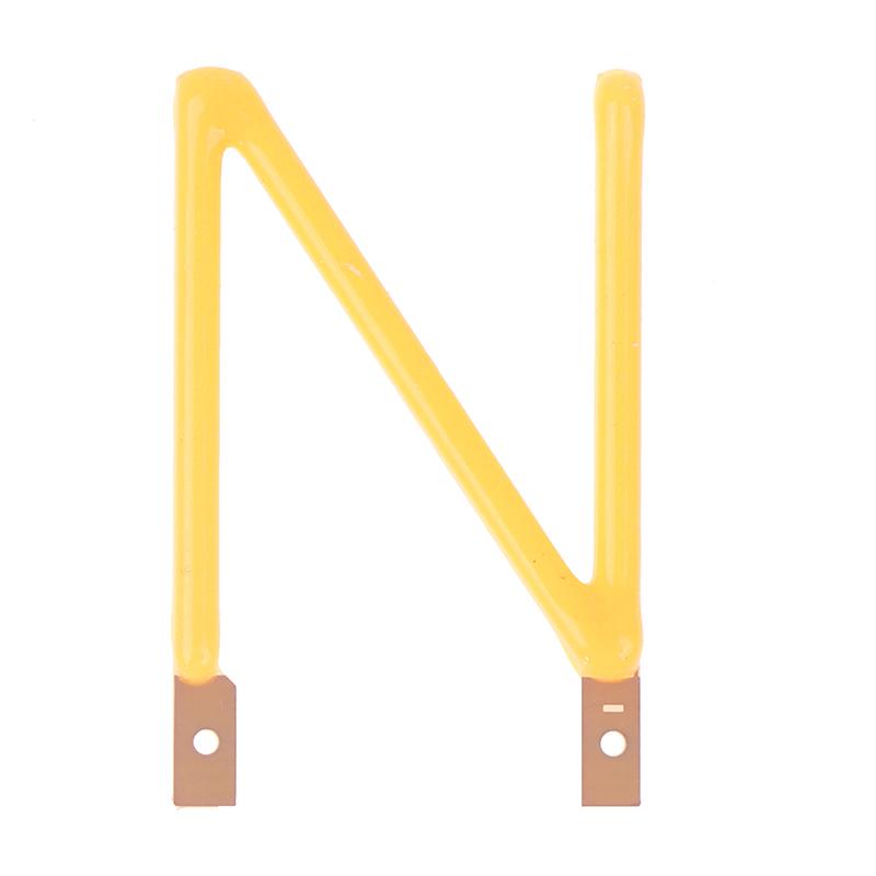 Lettera Inglese Filamento Cob Led Filamento Dc3V Candela Edison Giallo Diodi Luce Decorativa per Feste Accessori Fai da Te