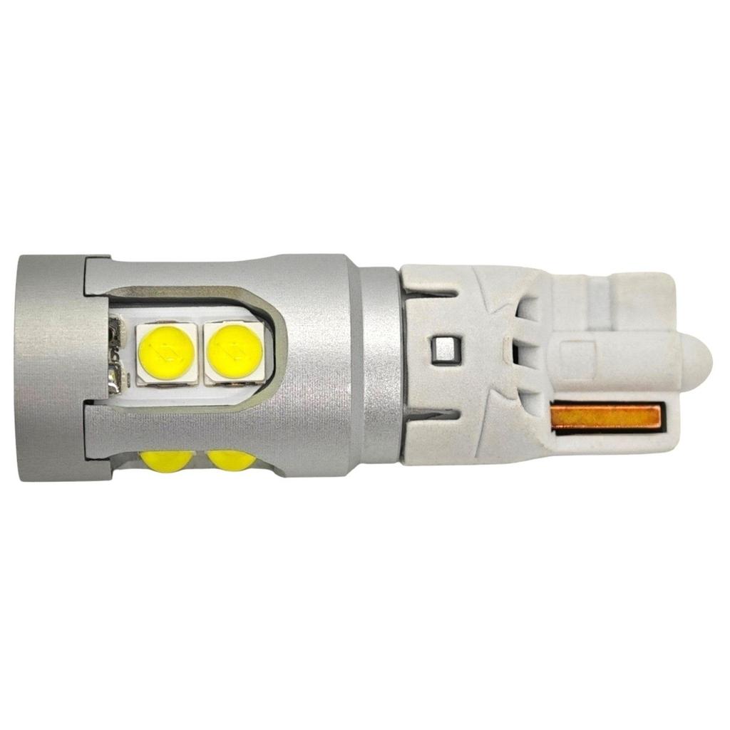 2 szt W5W żarówka LED W10W, T10 10-50V CANBUS 700lm biała mocna Off-Road