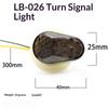 Efficient LED Turn Signal Lights for YZF R1 R6 R3 with Water-Resistant Design for All Weather