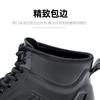 Men's rain shoes low-top fashion trend wear-resistant water shoes men's rain boots, rain shoes