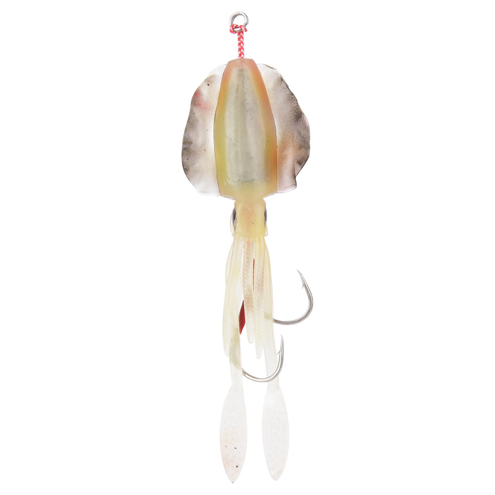 

Soft Luminous Fishing Bait UV Octopus Squid Lure Fishing Tackle Accessory5#