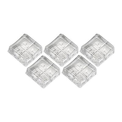ADERIA Chopstick Rests, Square, Set of 5, Crystal Glass, Made In Japan, F-70861