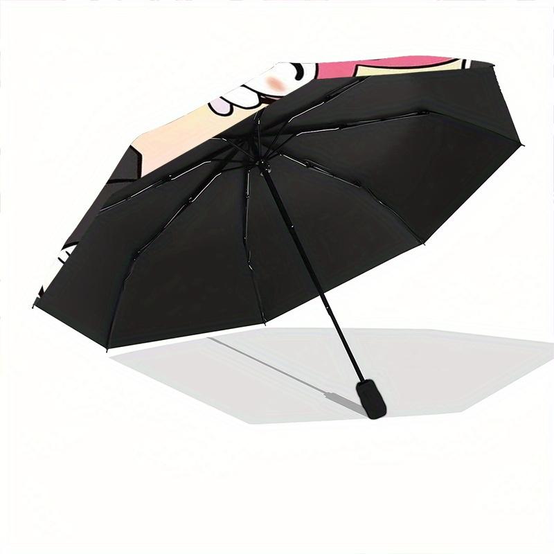 Kuromi & My Melody Sanrio Automatic Opening and Closing Folding - A Good Choice for Gifts, Fashionable and Convenient Cartoon Umbrella With Cute Carto