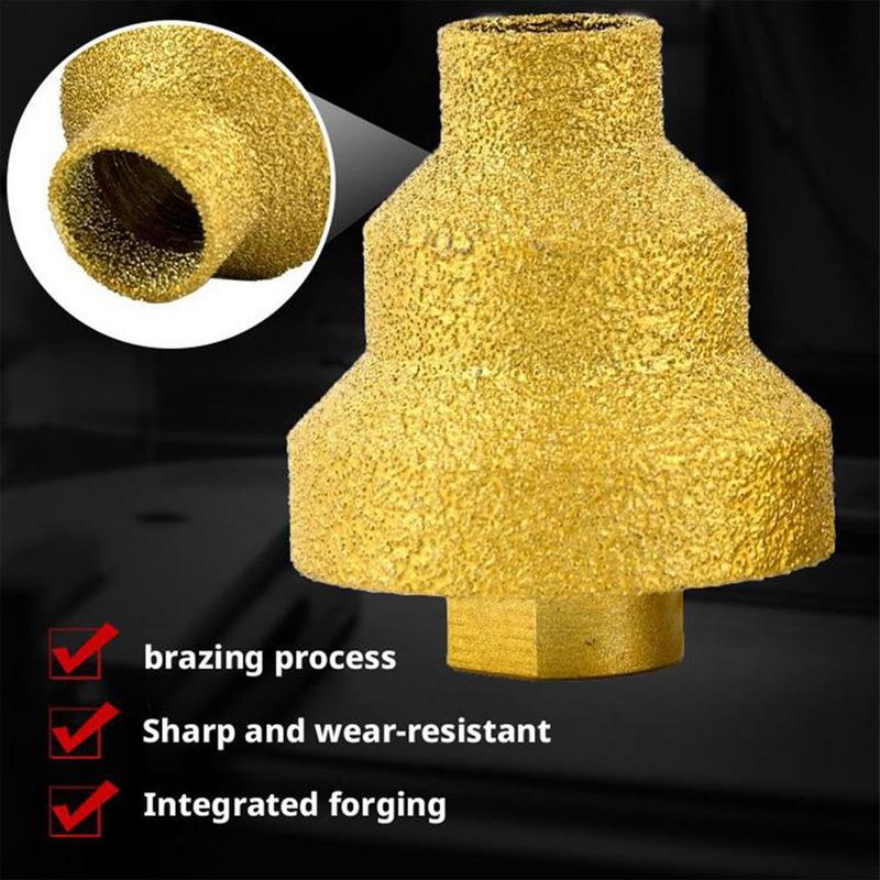 M10 M14 Diamond Chamfer Step Bit 20-50mm Hole Saw Milling Tile Cutter Marble Concrete Reamer Masonry Drilling Construction Bits