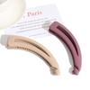 Style Hair Claw For Girl For Women Ponytail Holder Matte Banana Clip Hair Accessories Vertical Clip