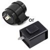 1Pc Flasher Relay Turn Signal for Dc 12V-60V 2Pins Buzzer Beep Flasher Relay Blinker Indicator Flashers Turn Light Signals