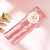 Retro Ins Style Cute Print Button Headband  Women Y2K Sweet Cool Hair Accessories Cute Sweet Dating Hair Band