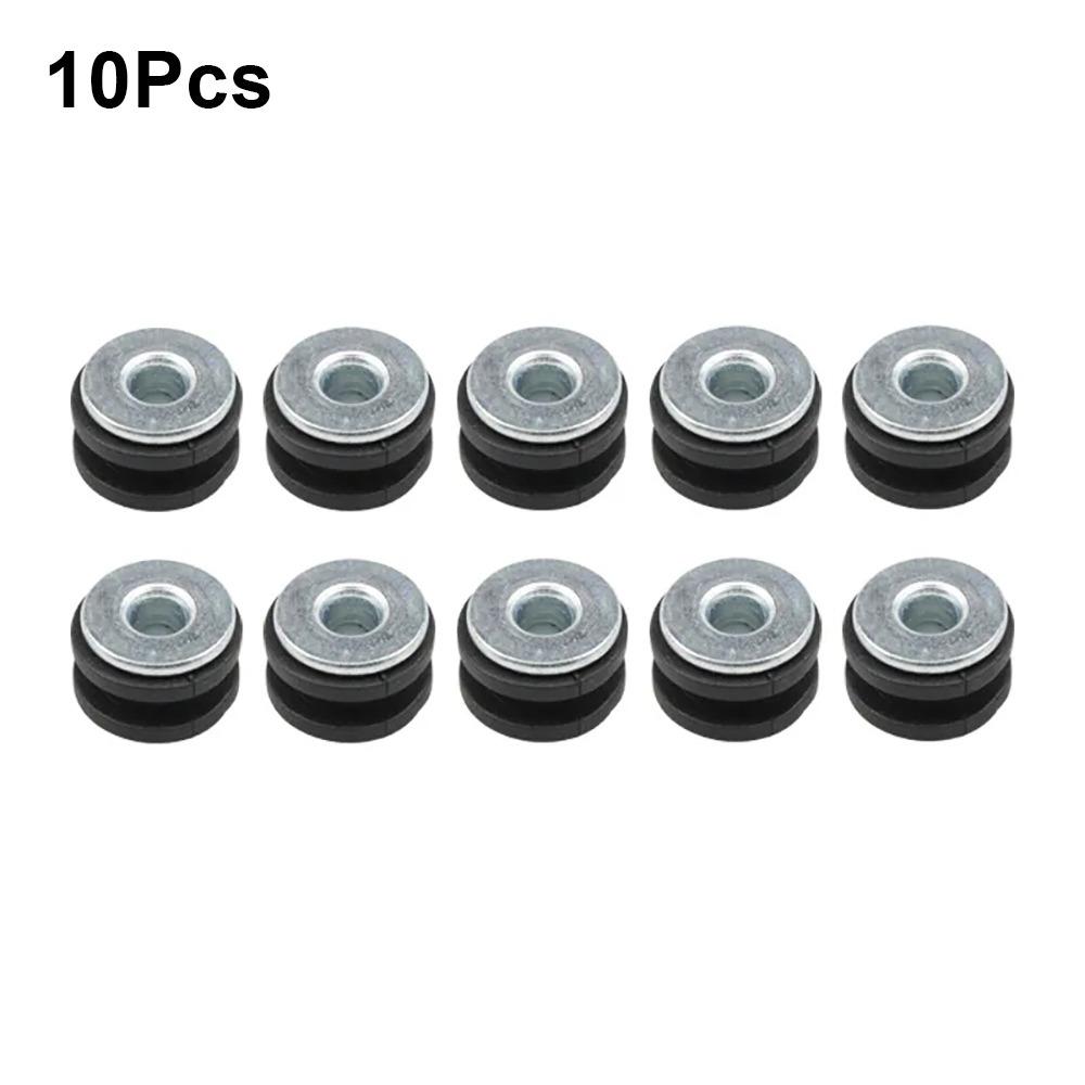 10Pcs/Set Rubber Steel Rubber Grommets  for Honda for Suzuki for Kawasaki Fairing