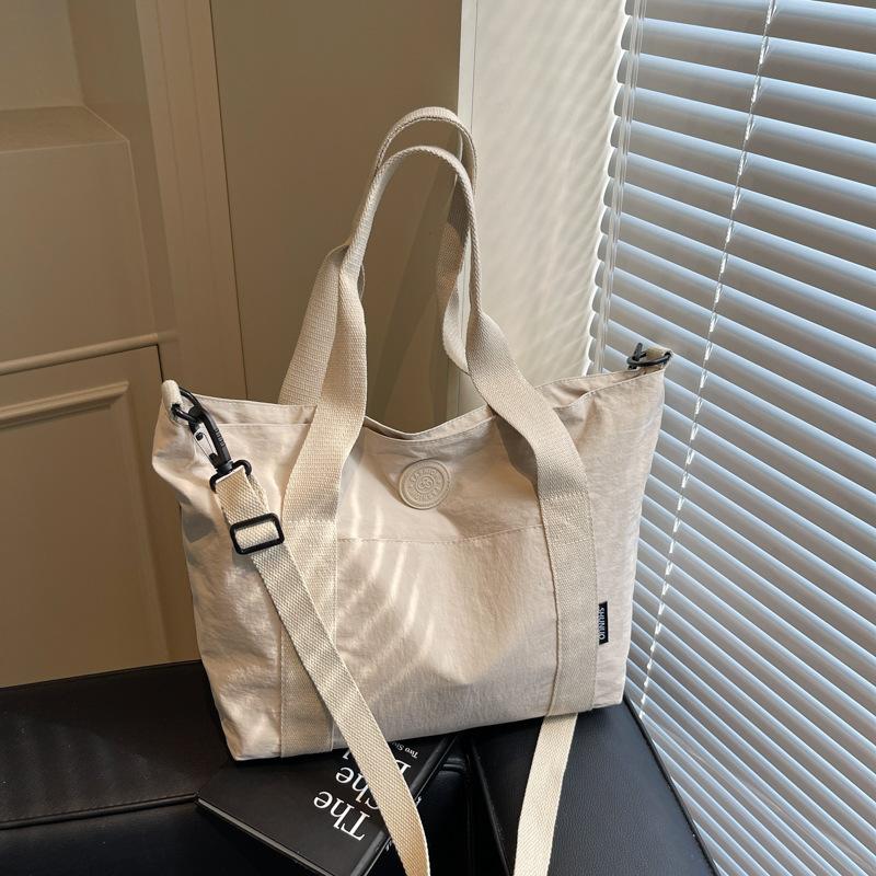 Large-capacity Bags Women's Spring and Summer Versatile New Messenger Bags Cloth Bags Leisure Students Class Tote Bags